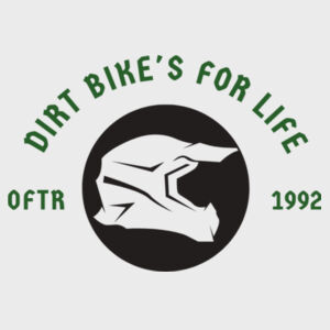 Dirt Bike's For Life - Adult Unisex T-Shirt Design
